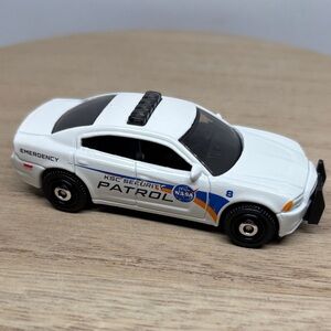 Matchbox Dodge Charger White Security Cruiser